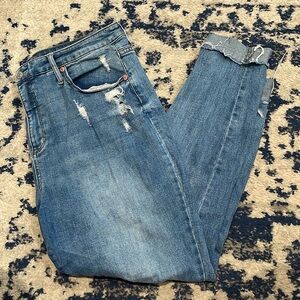 High rise jean